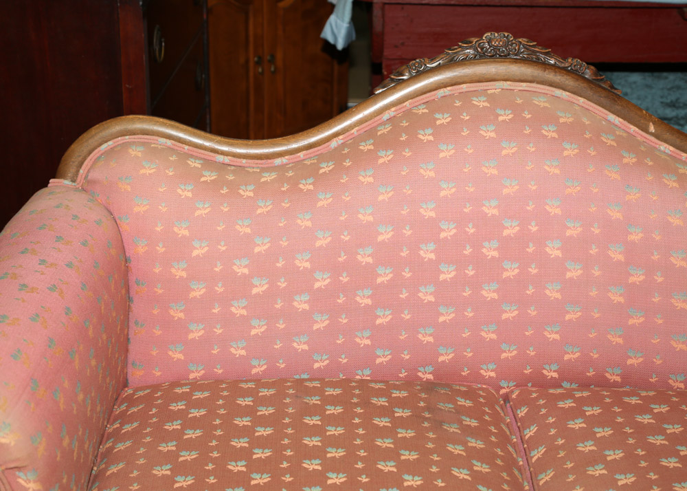 Vintage Victorian Revival Settee