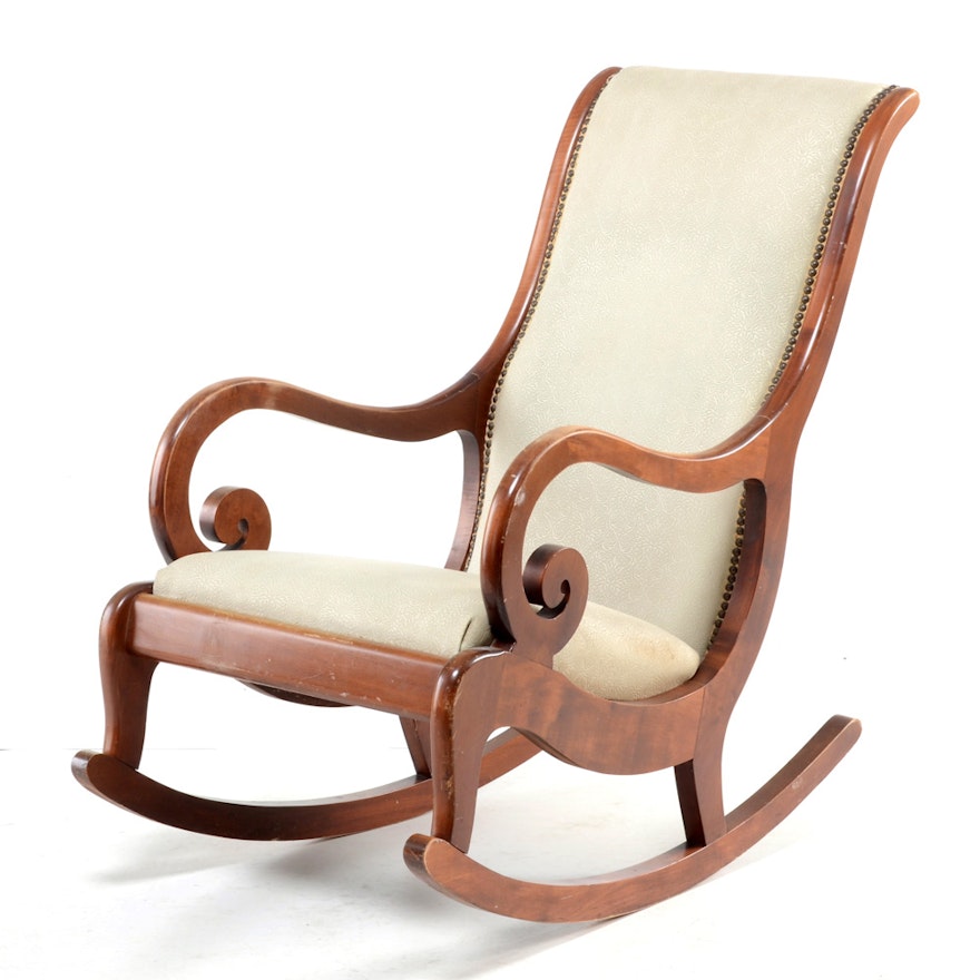 Empire Style Maple Rocking Chair