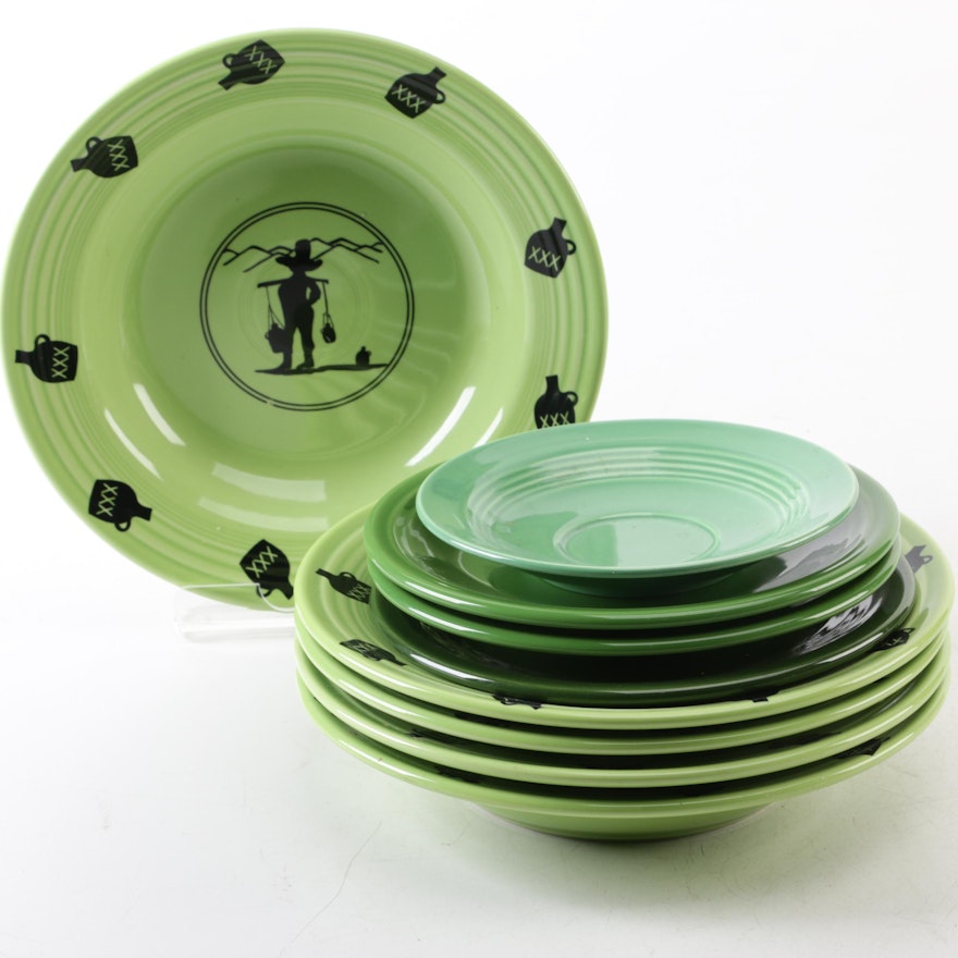 Homer-Laughlin Co. Green Fiestaware