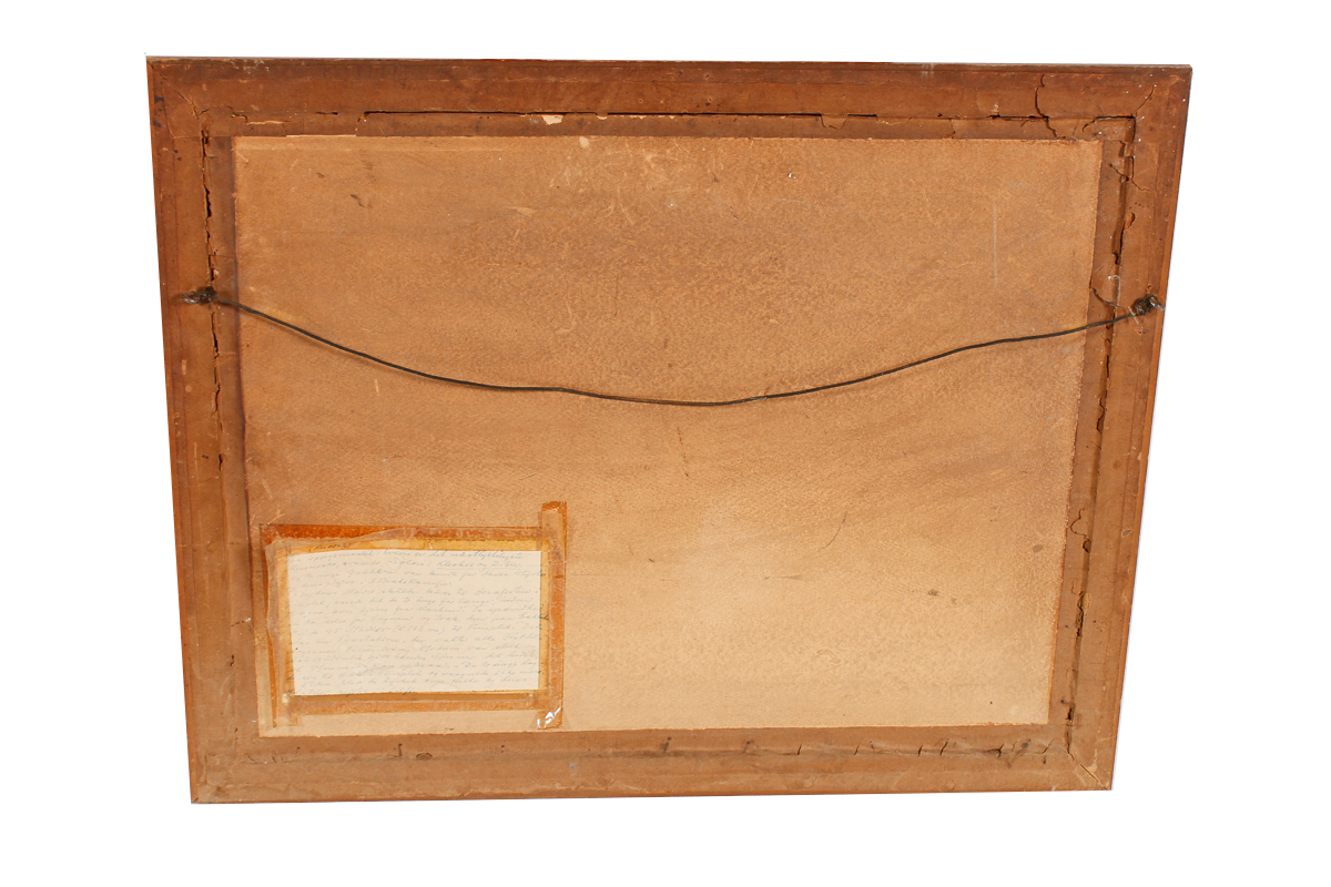 Sigurd Olrik Watercolor Painting of Greek Chariot Scene