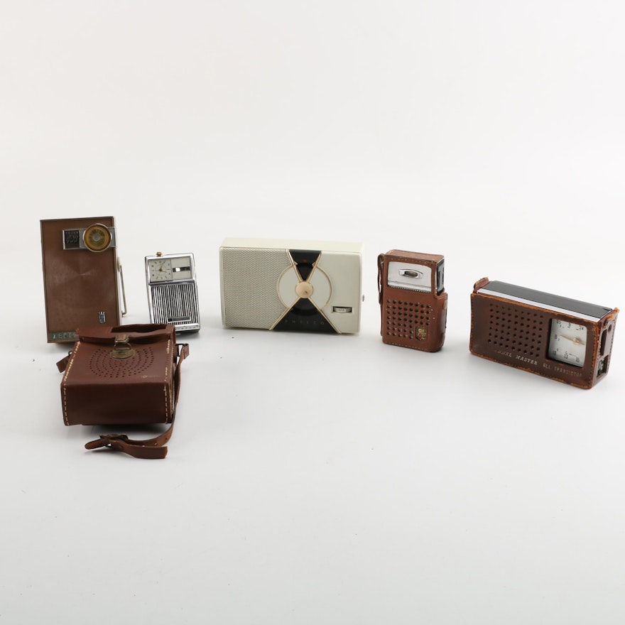 Assorted Handheld Transistor Radios