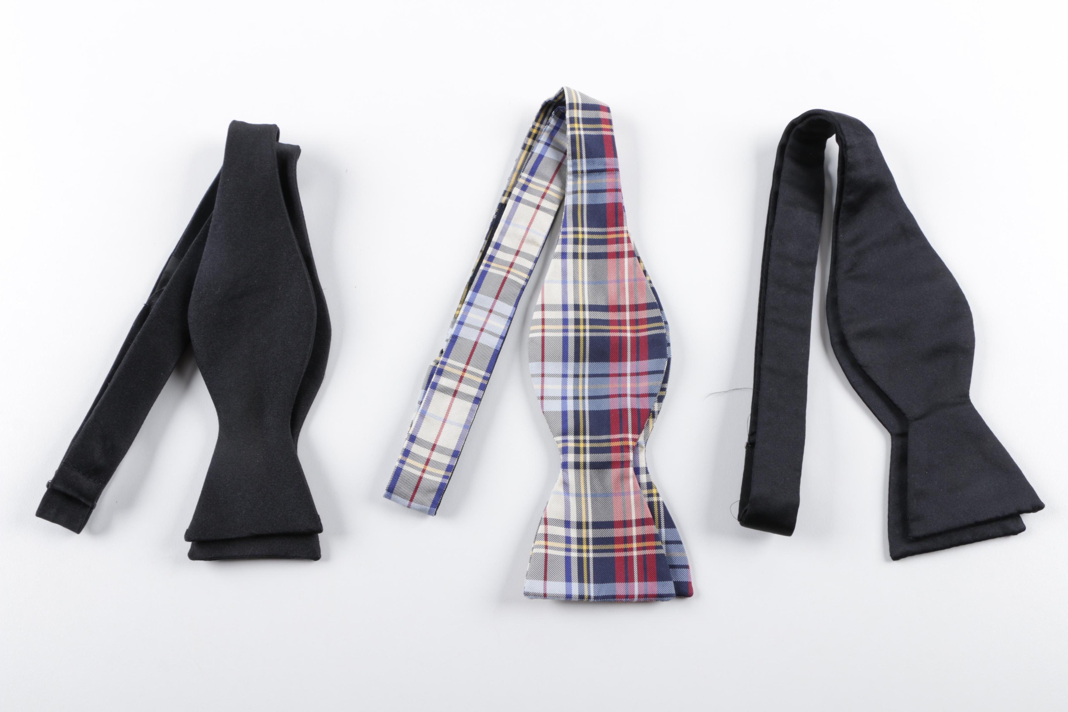 Neckties and Bow Ties Including Brooks Brothers and Vineyard Vines