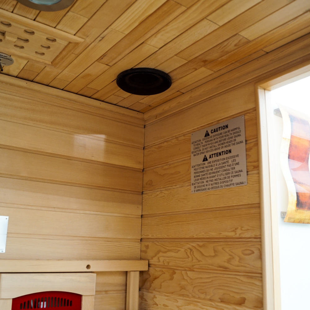 Keys Backyard Infrared Two Person Indoor Sauna