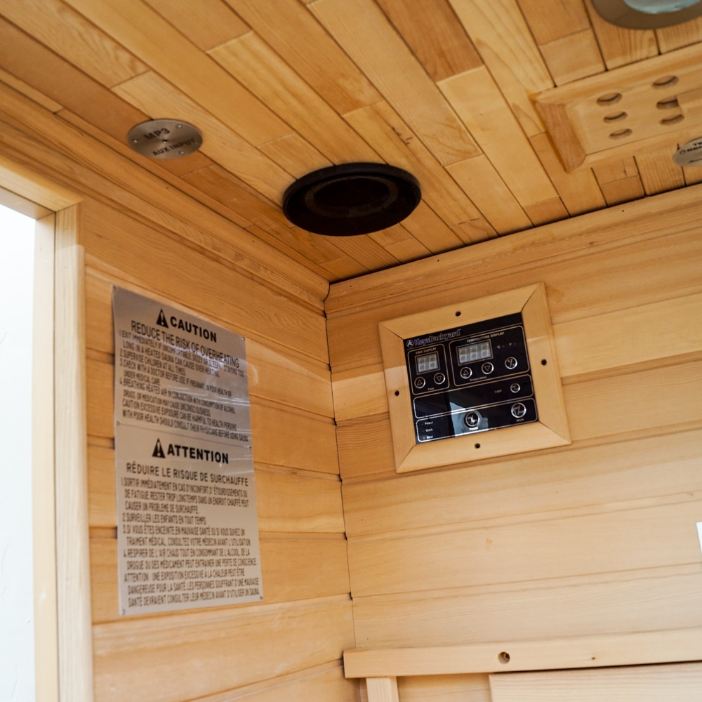 Keys Backyard Infrared Two Person Indoor Sauna