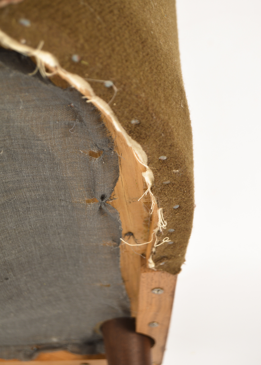 Mid Century Modern Barrel Back Chairs