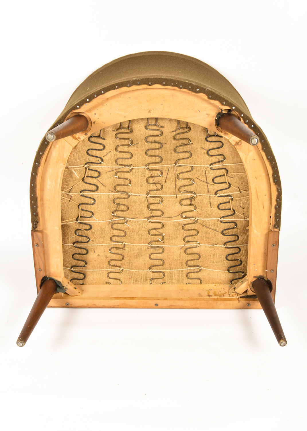 Mid Century Modern Barrel Back Chairs