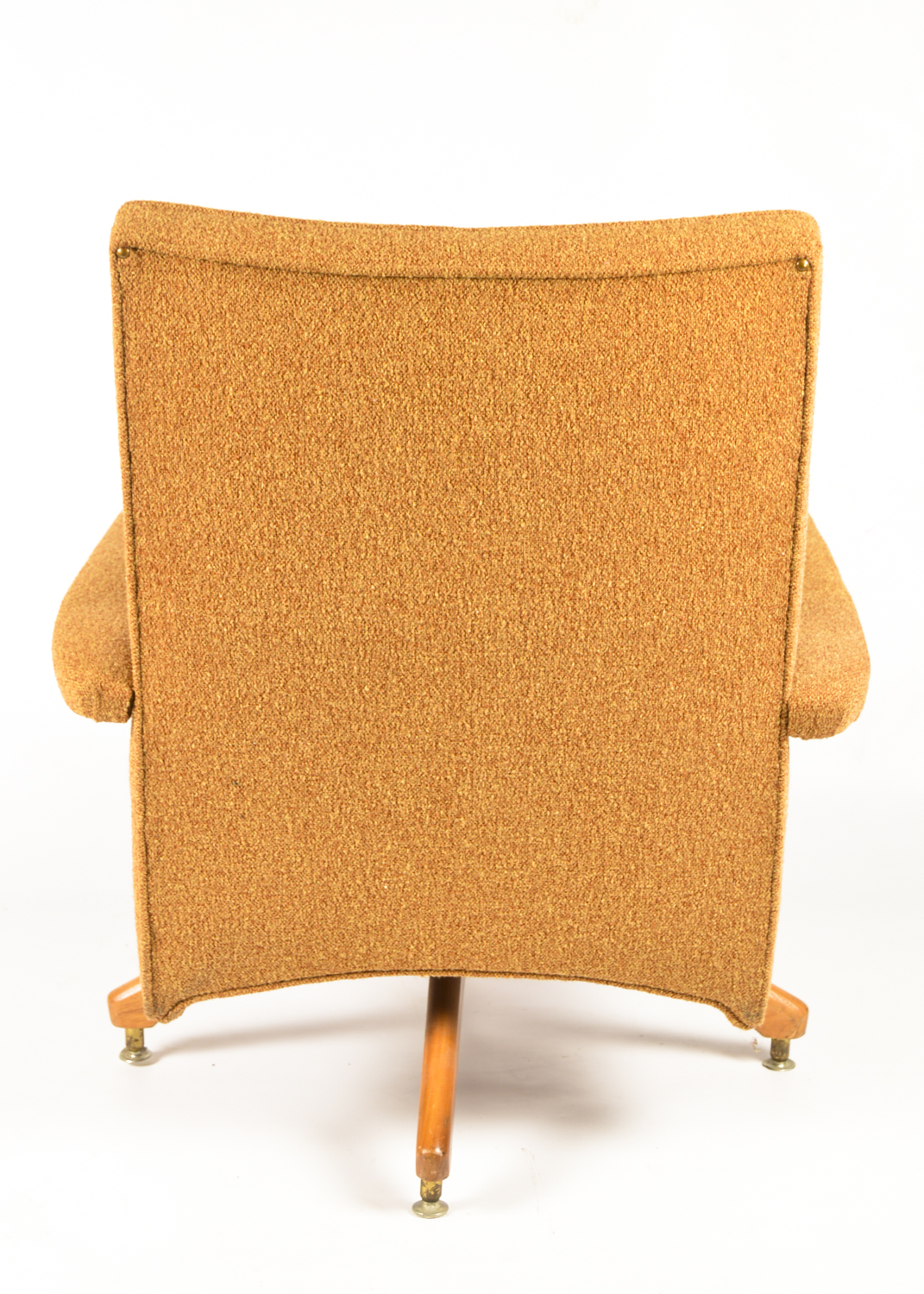 Mid Century Modern Upholstered Swivel Chair