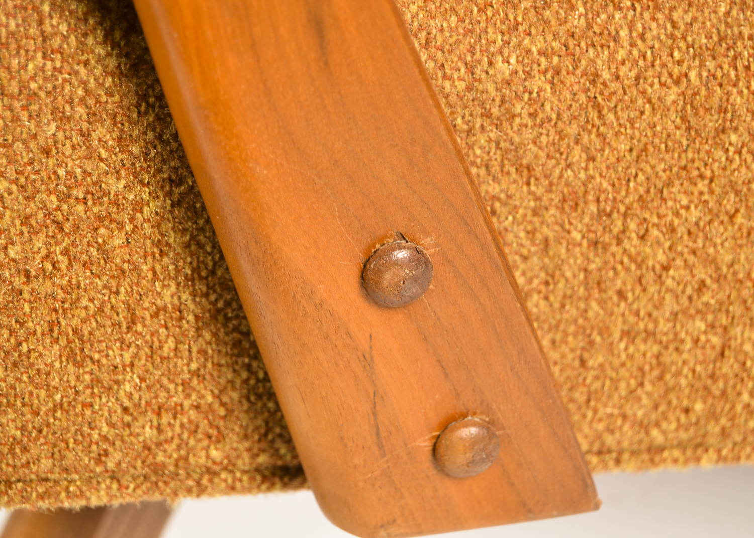 Mid Century Modern Upholstered Swivel Chair