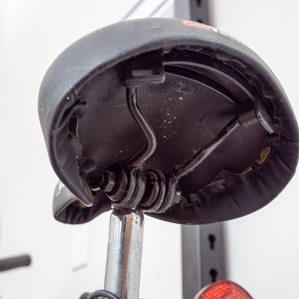 Circa 1990s Bridgestone NB-26 Bicycle and Two-Bicycle Storage Stand