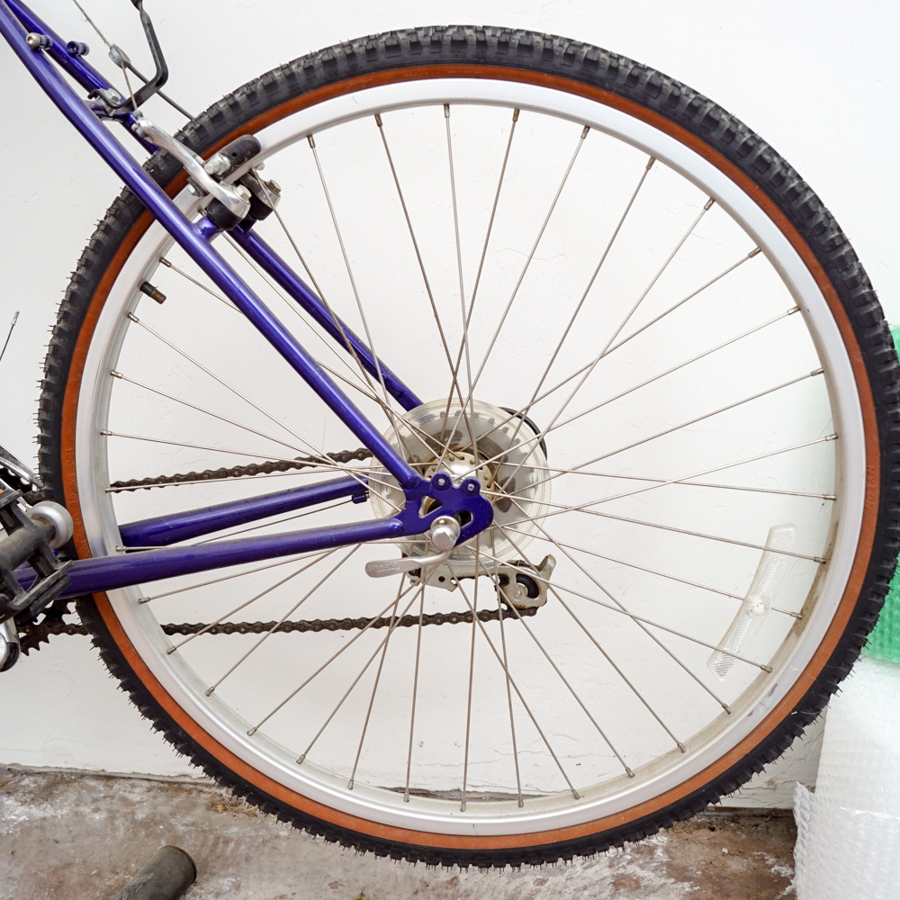 Circa 1990s Bridgestone NB-26 Bicycle and Two-Bicycle Storage Stand