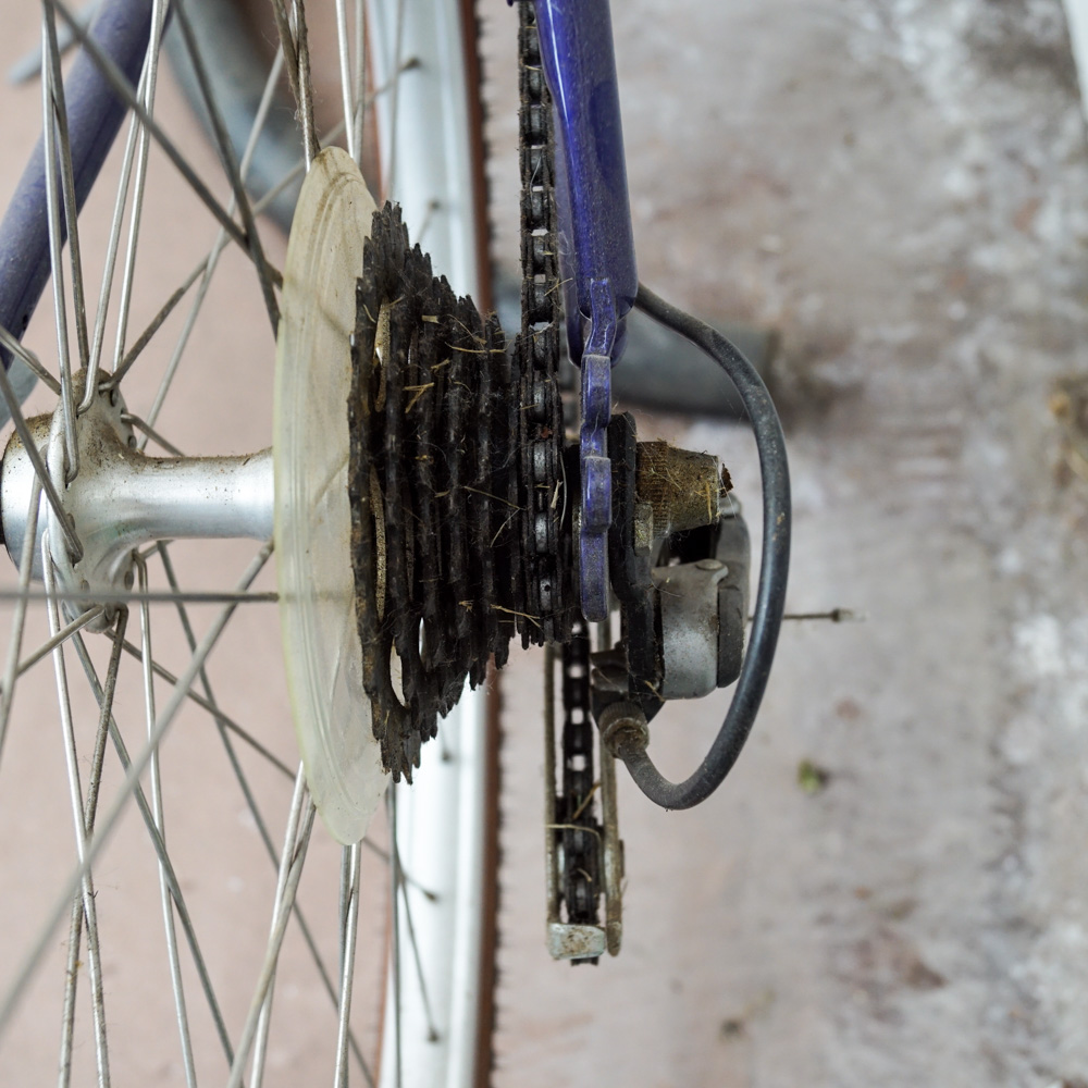 Circa 1990s Bridgestone NB-26 Bicycle and Two-Bicycle Storage Stand
