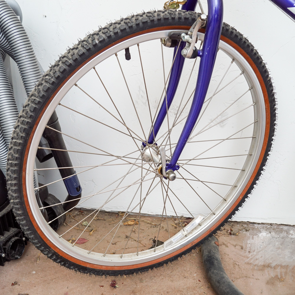 Circa 1990s Bridgestone NB-26 Bicycle and Two-Bicycle Storage Stand