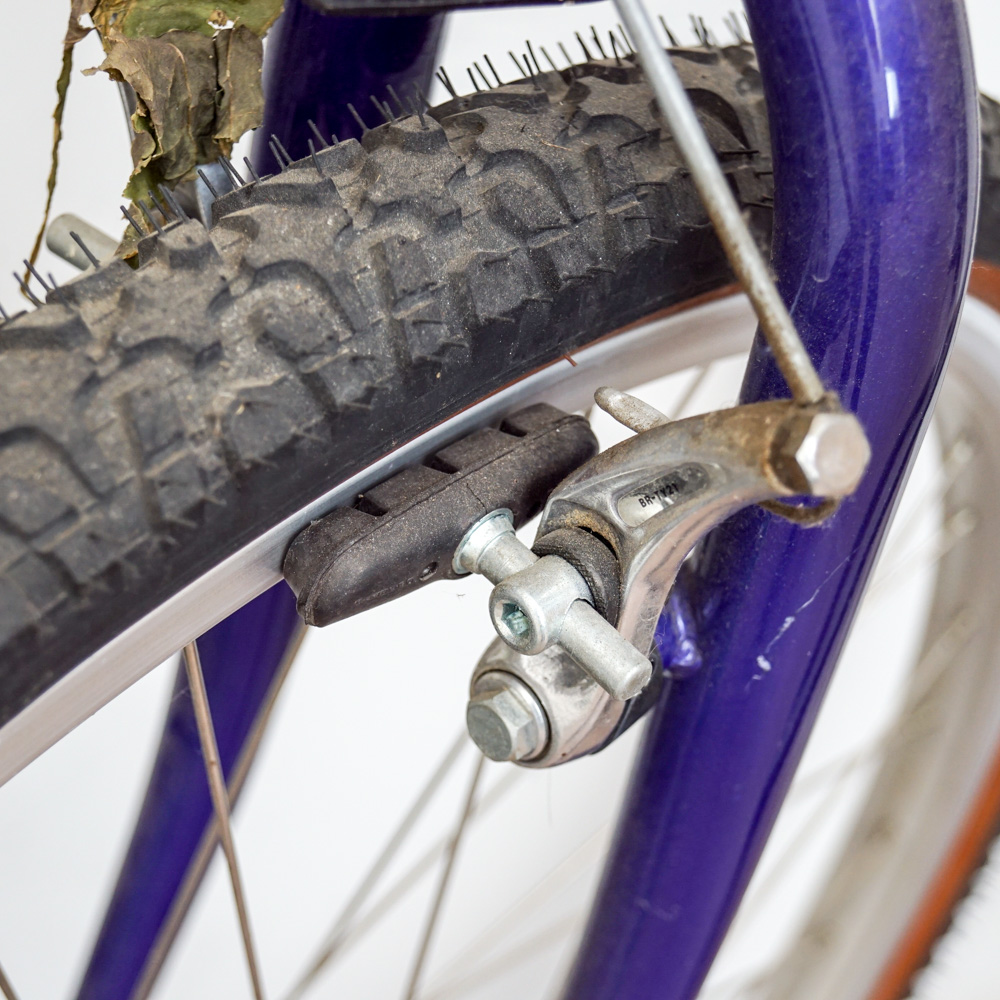 Circa 1990s Bridgestone NB-26 Bicycle and Two-Bicycle Storage Stand