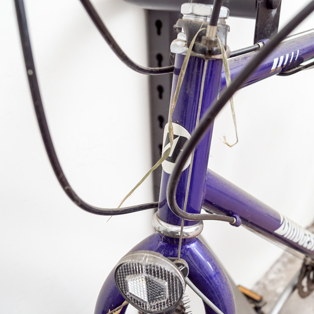 Circa 1990s Bridgestone NB-26 Bicycle and Two-Bicycle Storage Stand