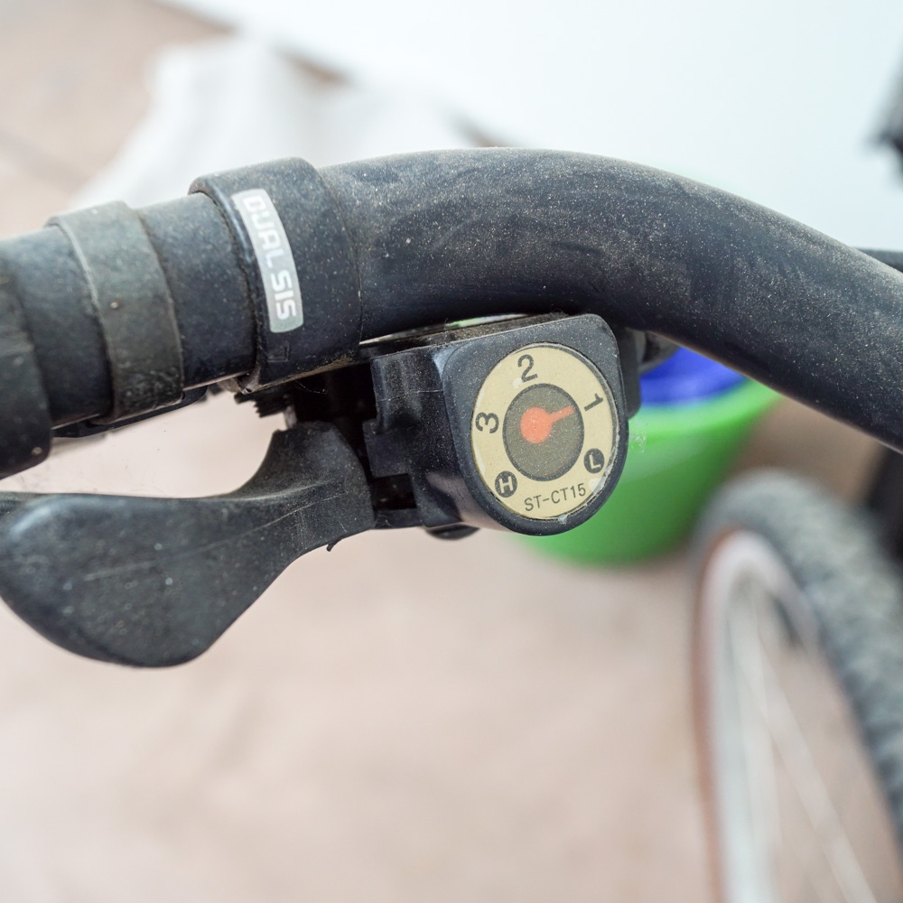 Circa 1990s Bridgestone NB-26 Bicycle and Two-Bicycle Storage Stand