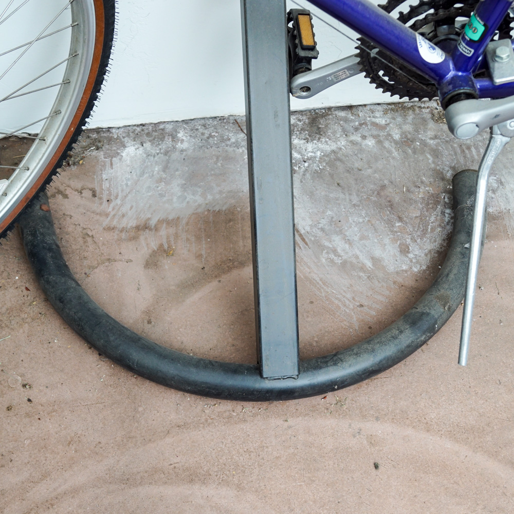 Circa 1990s Bridgestone NB-26 Bicycle and Two-Bicycle Storage Stand