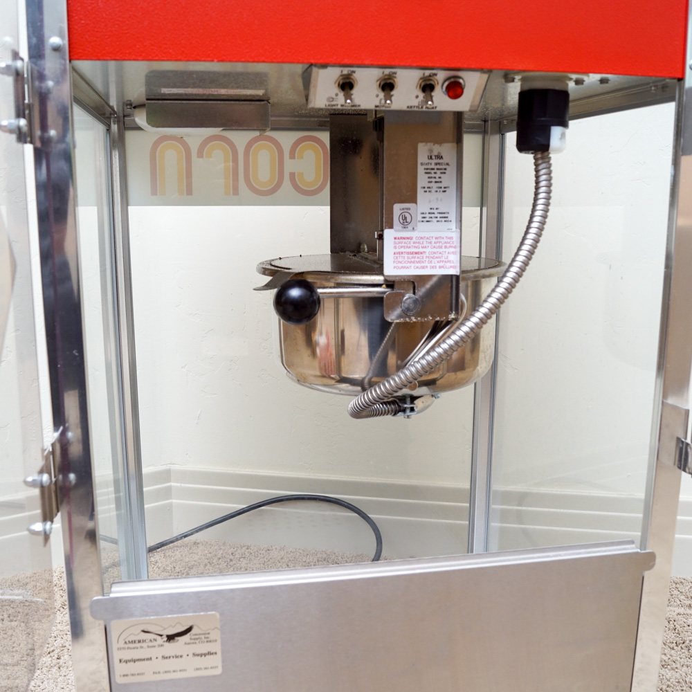 Gold Medal Products Ultra Sixty Special Popcorn Machine with Accessories