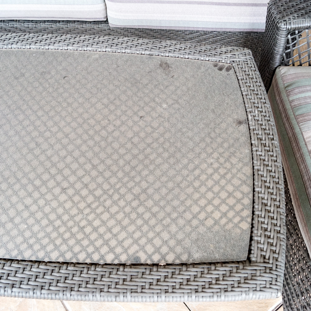 Four-Piece Wicker Patio Furniture Set