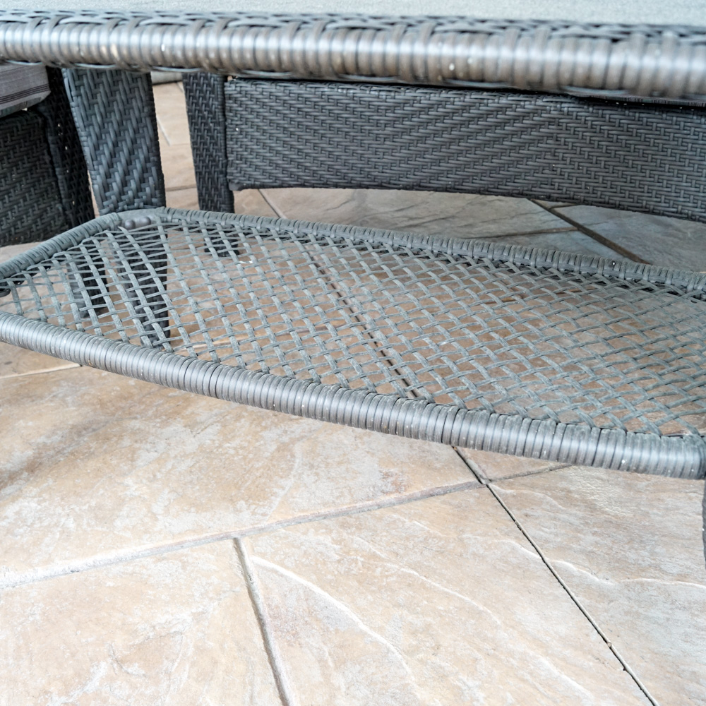 Four-Piece Wicker Patio Furniture Set