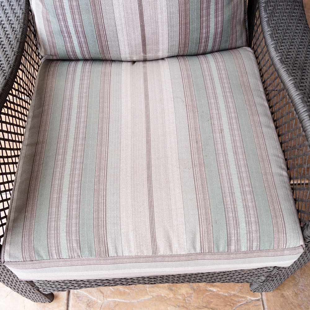 Four-Piece Wicker Patio Furniture Set