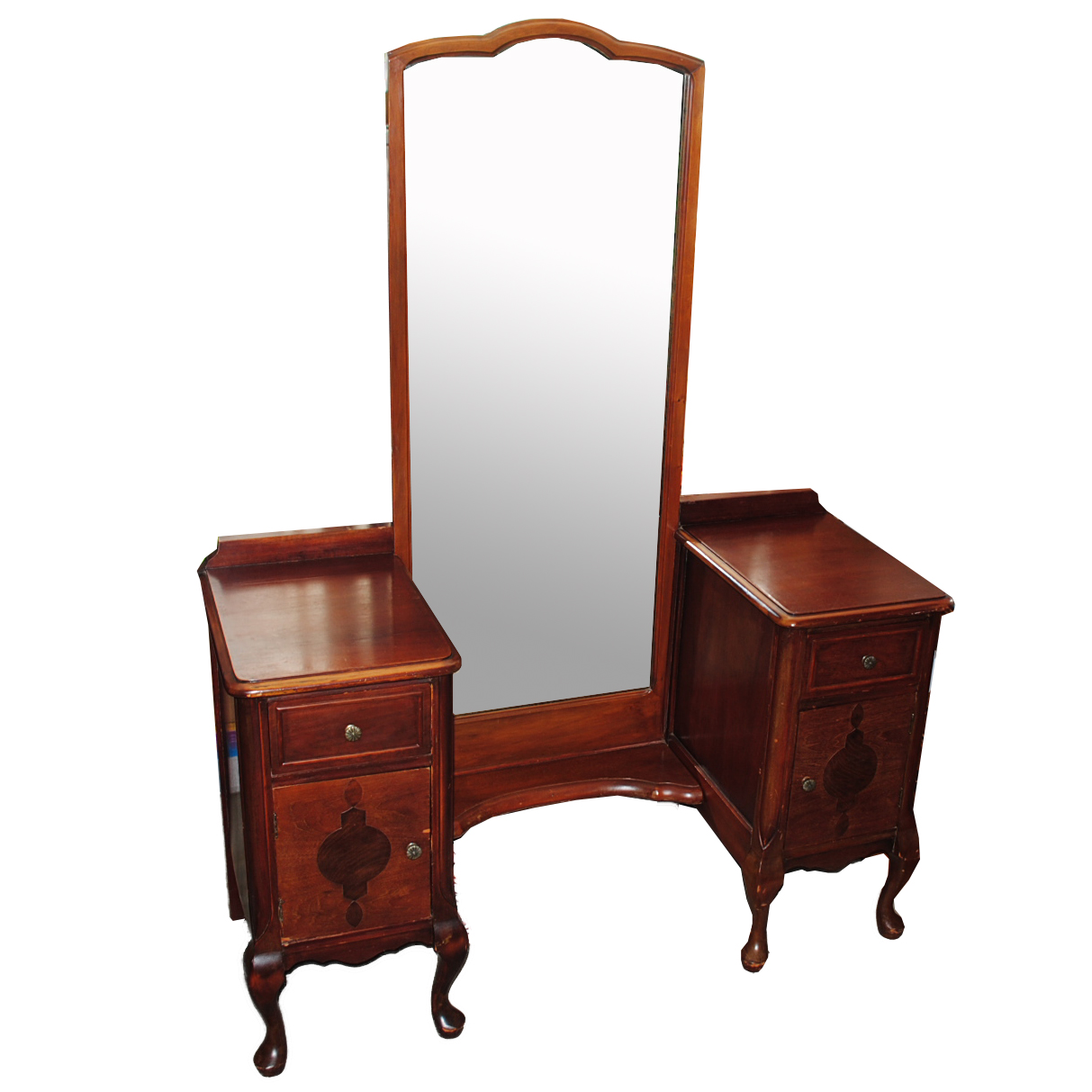 Vintage Queen Anne Style Vanity