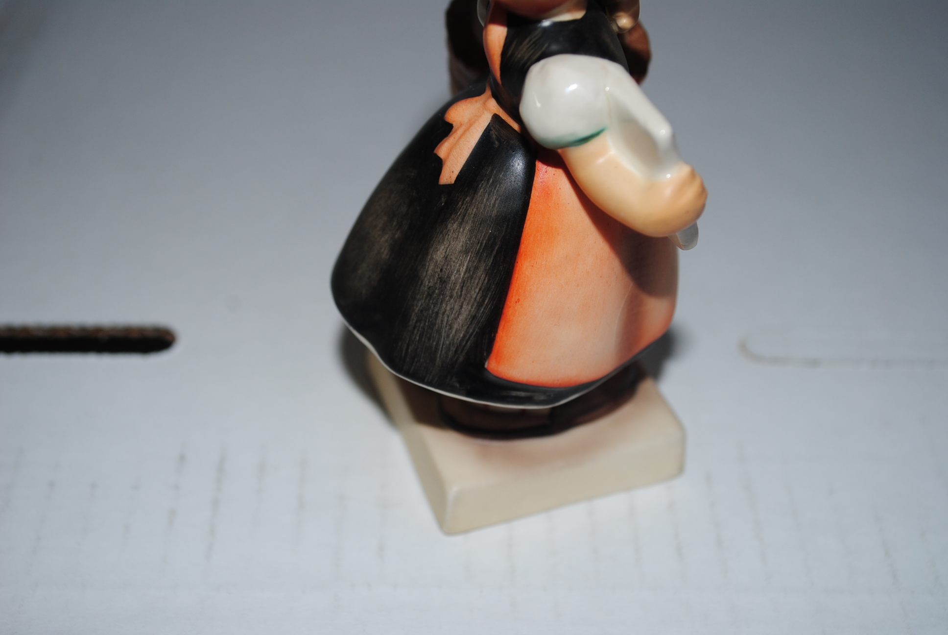 Hummel "Street Singer" and "Meditation" Porcelain Figurines