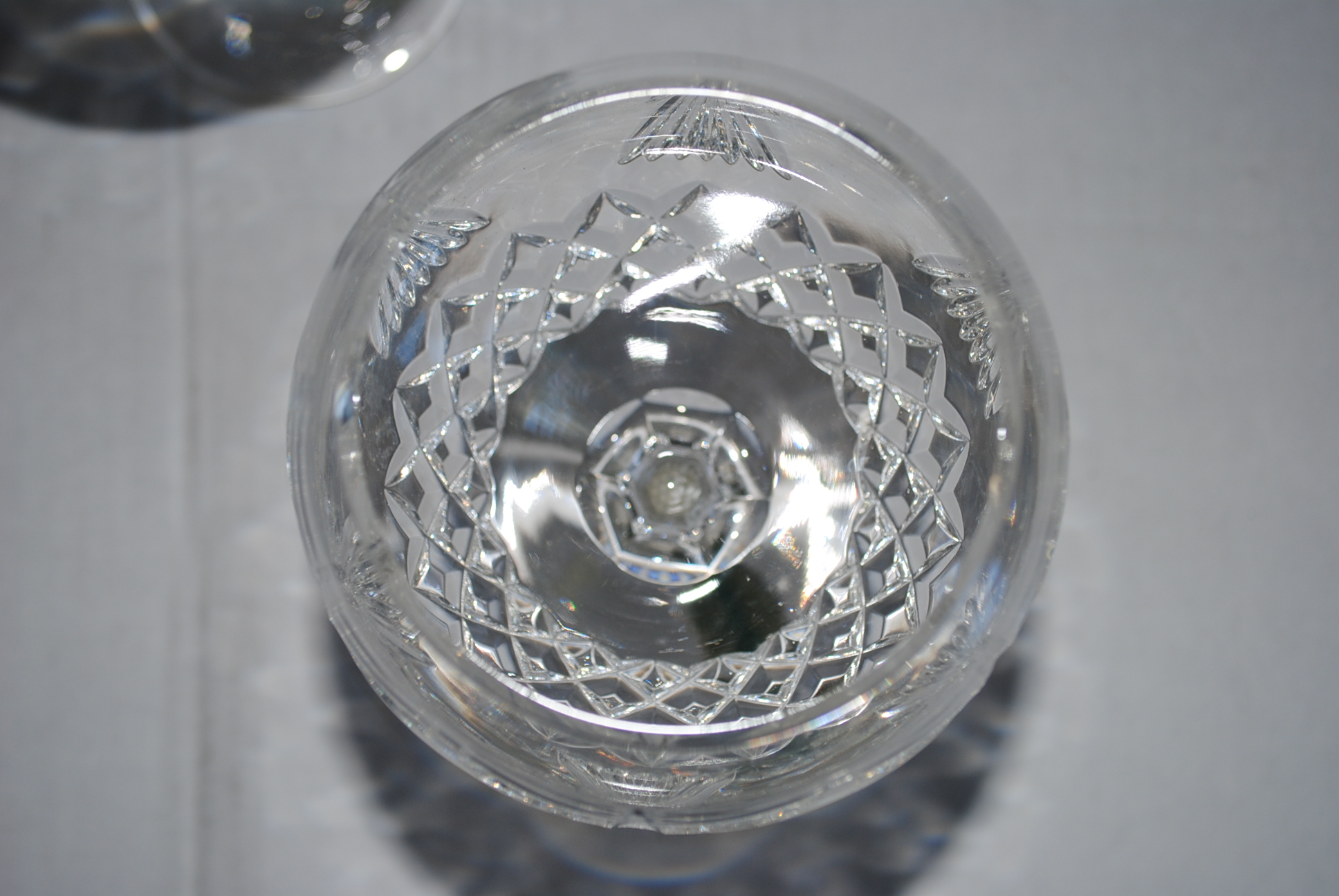 Waterford Crystal "Millennium Series: Peace" Hock Toasting Goblets