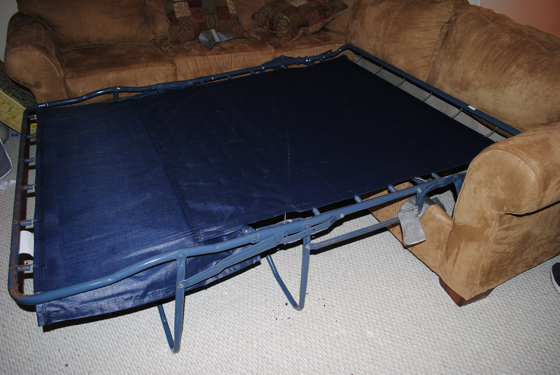 L-Shaped Sectional Sleeper Sofa