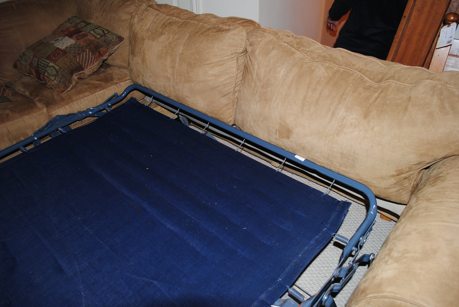 L-Shaped Sectional Sleeper Sofa