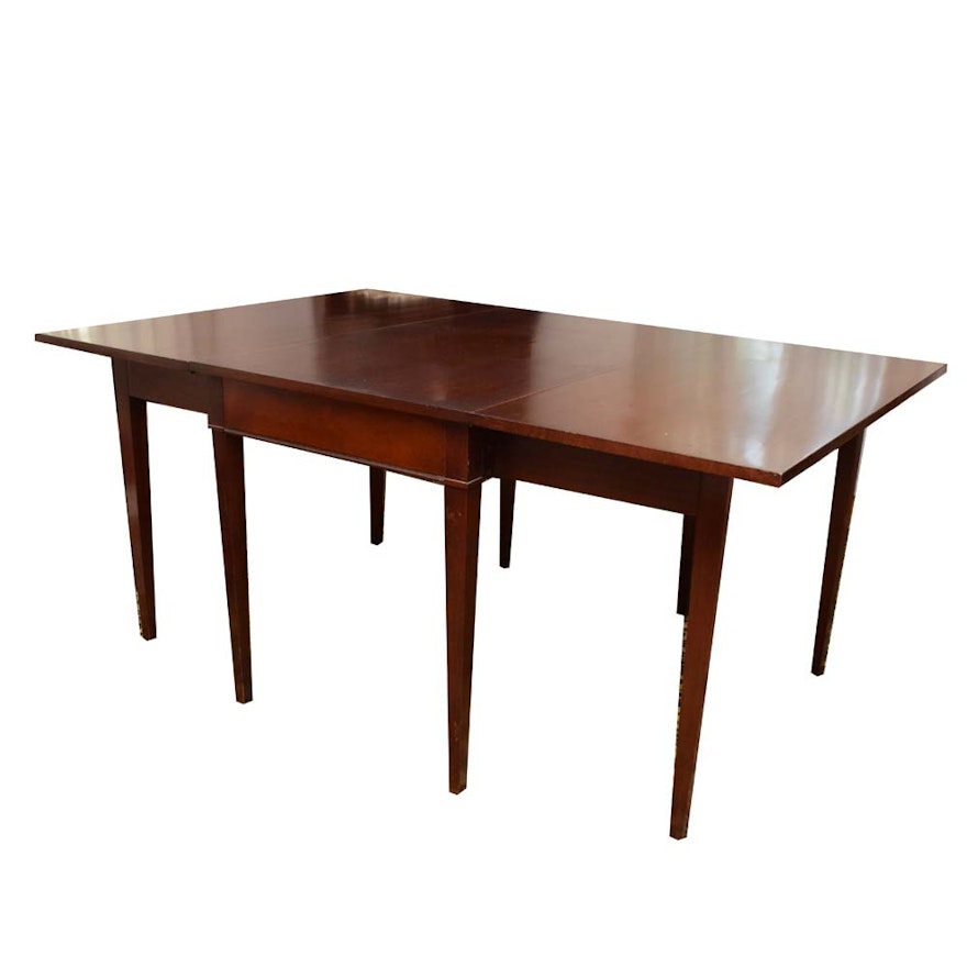 Heritage House Group by Drexel Traditional Mahogany Drop Leaf Dining Table