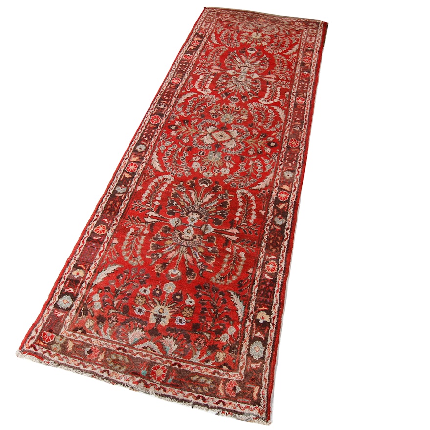 Hand-Knotted Persian Mehriban Wool Area Rug