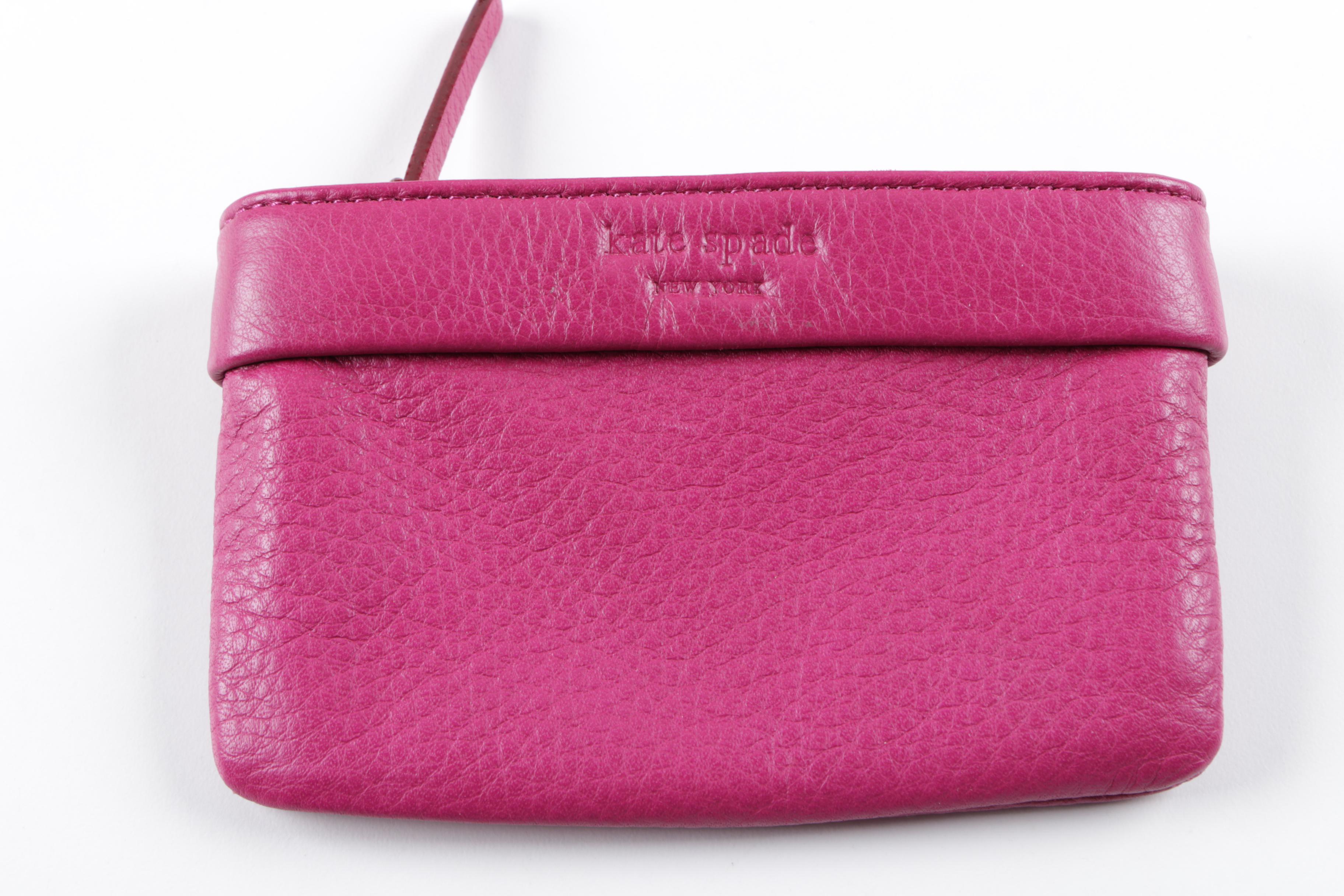 Kate Spade New York Plaid Messenger Bag and Coin Purse