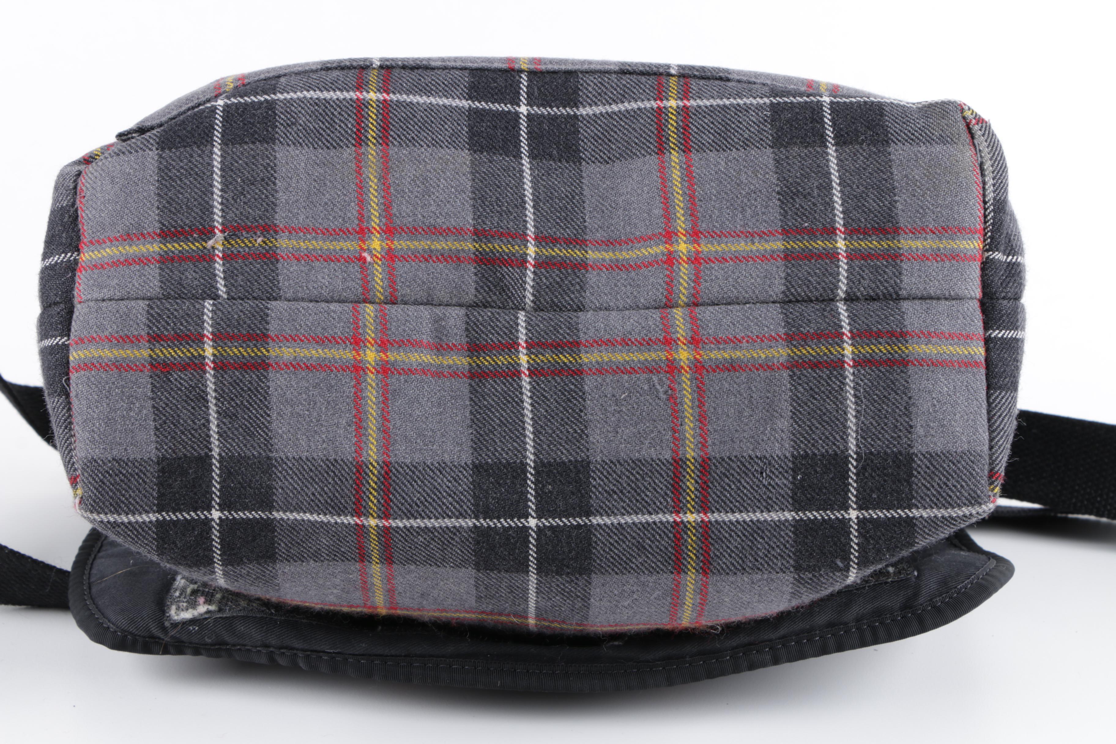 Kate Spade New York Plaid Messenger Bag and Coin Purse