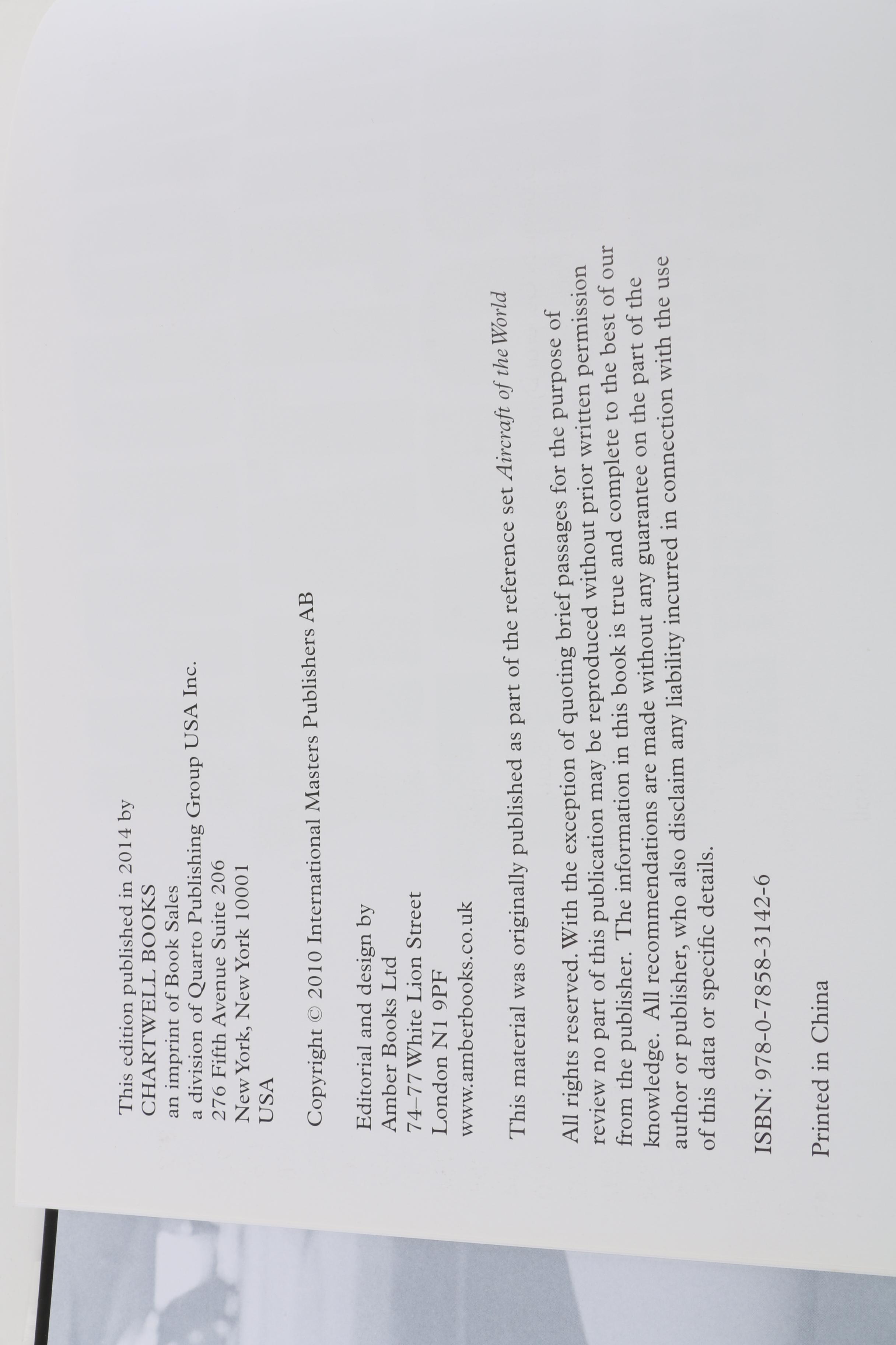 "Modern Military Aircraft" Book with Assorted Airline Memorabilia