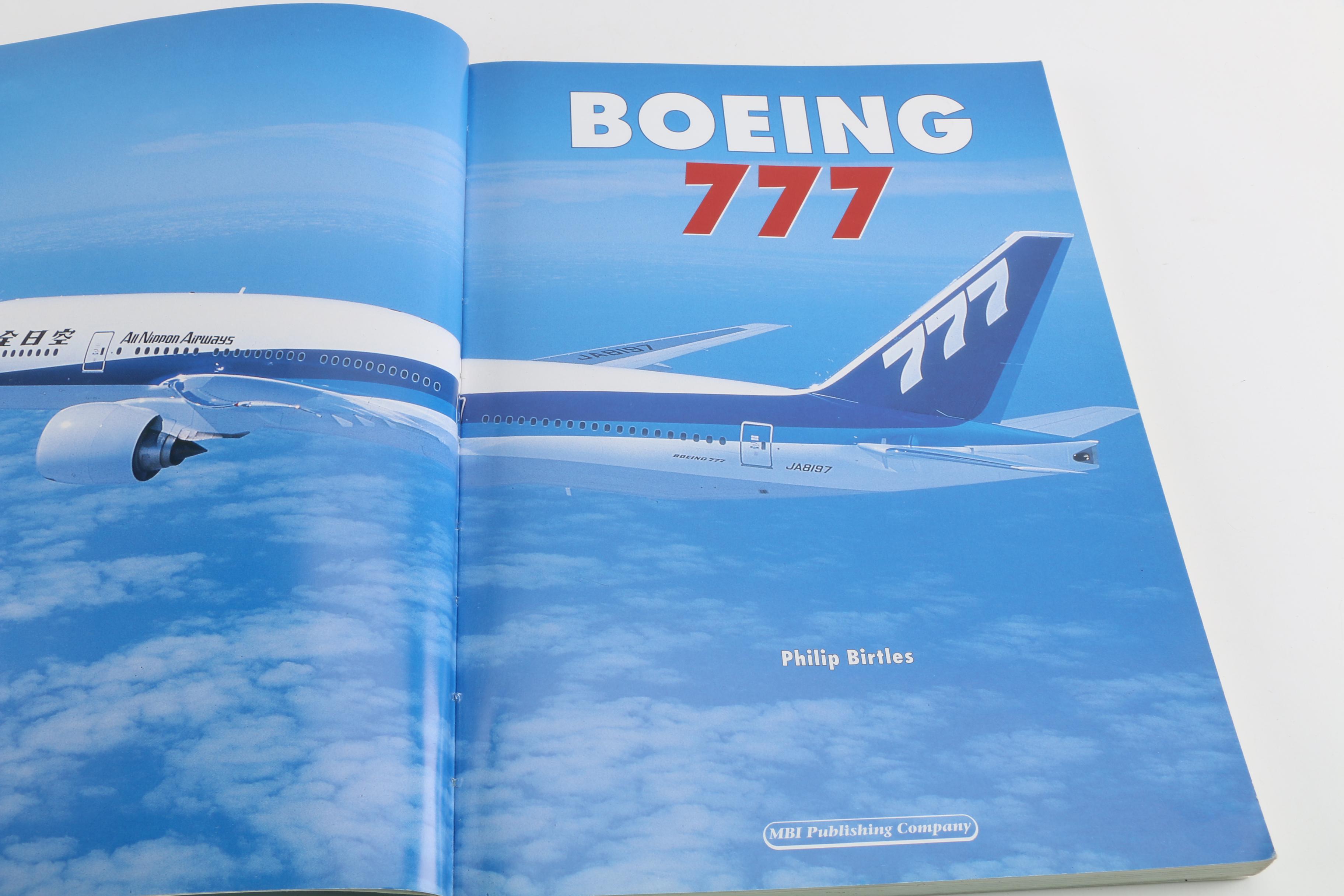 "Modern Military Aircraft" Book with Assorted Airline Memorabilia