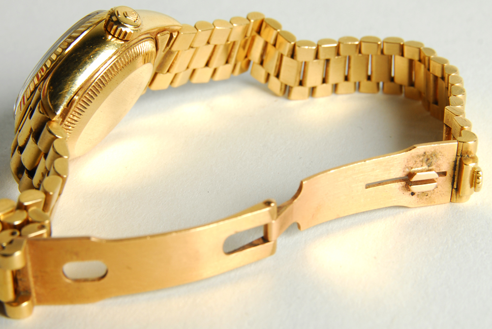 Rolex President 18K Yellow Gold Datejust Watch