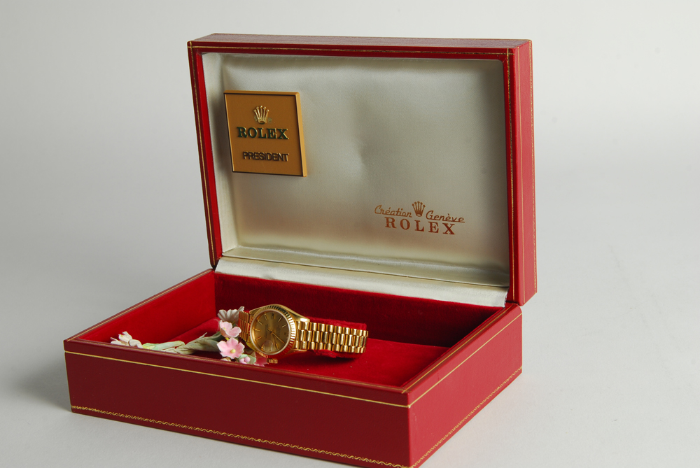 Rolex President 18K Yellow Gold Datejust Watch