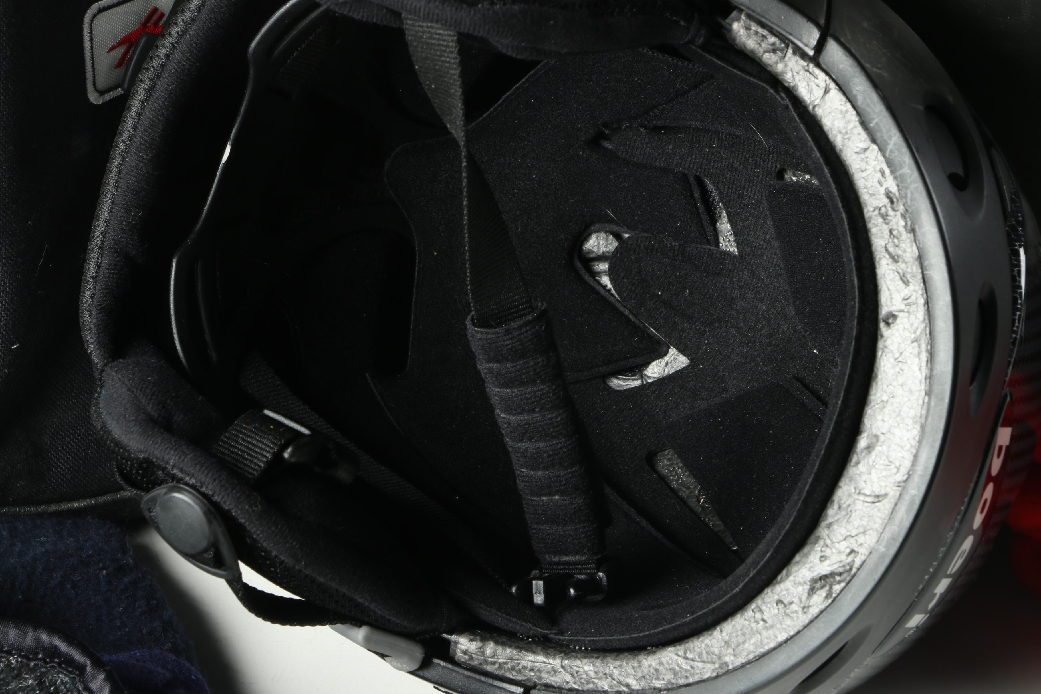 Ski Accessories Including Nodica Ski Boots and Boeri Helmet