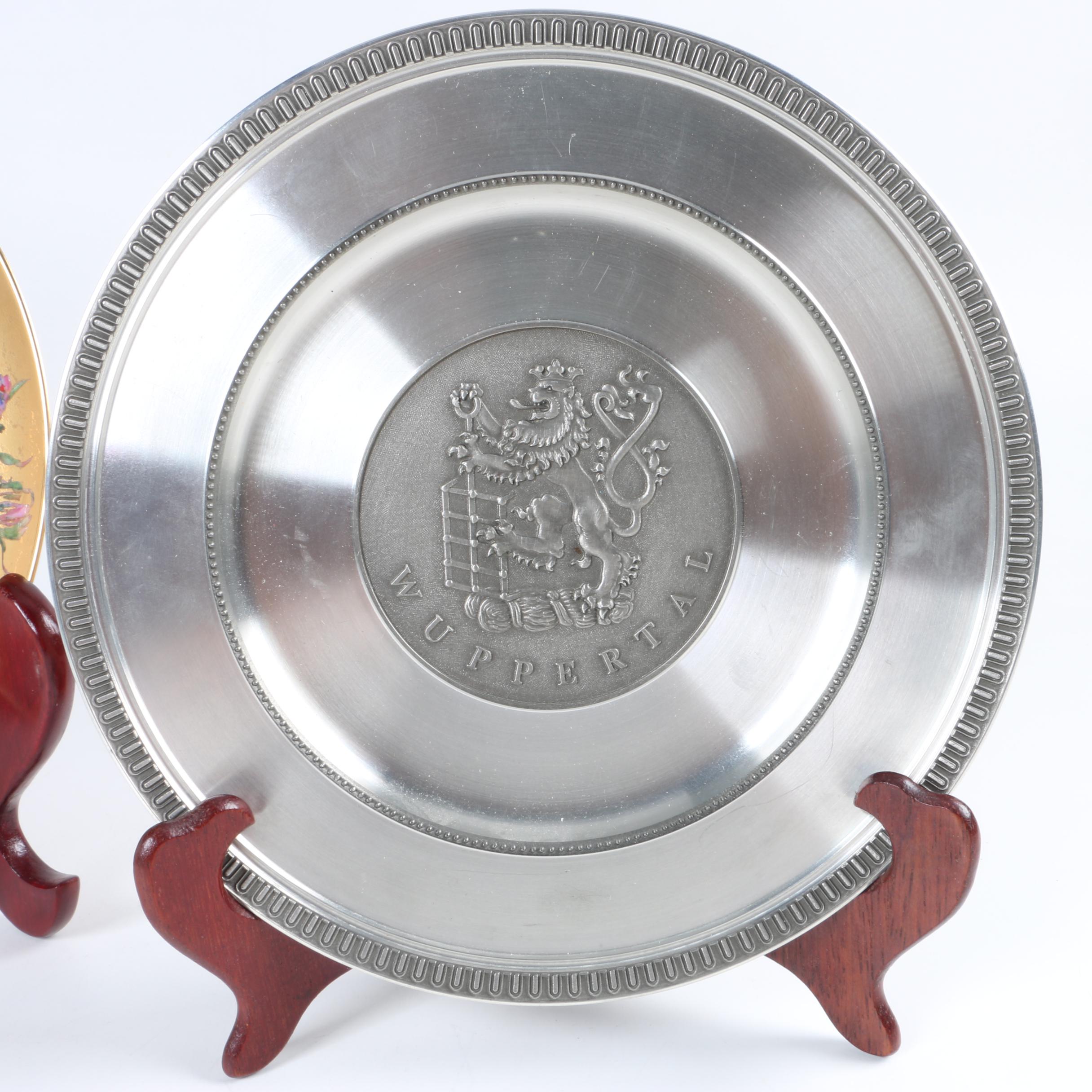 Edna Hibe "Iris" Limited Edition Plate and Other Decorative Plates