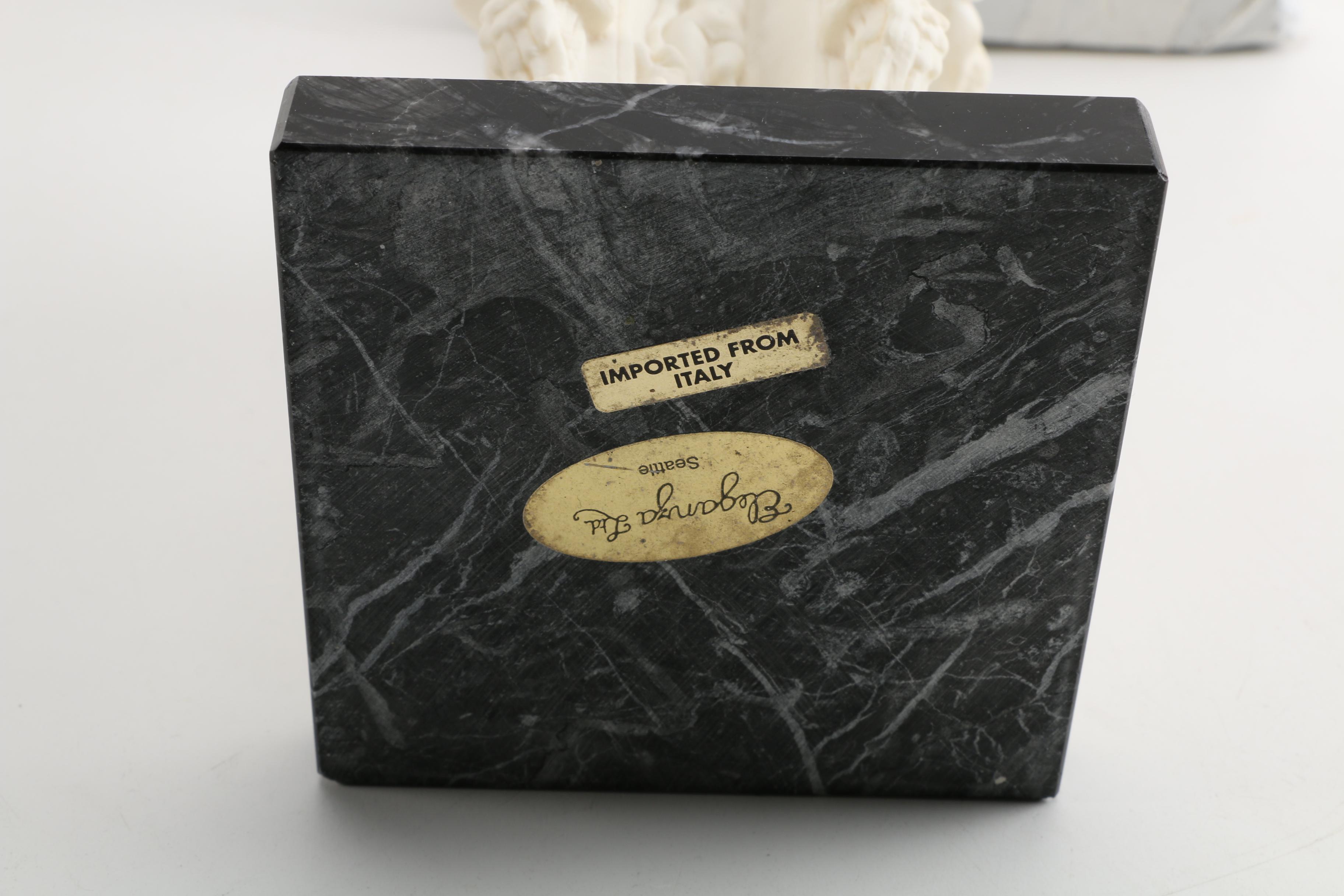 Santini David and Goliath Italian Porcelain Sculpture