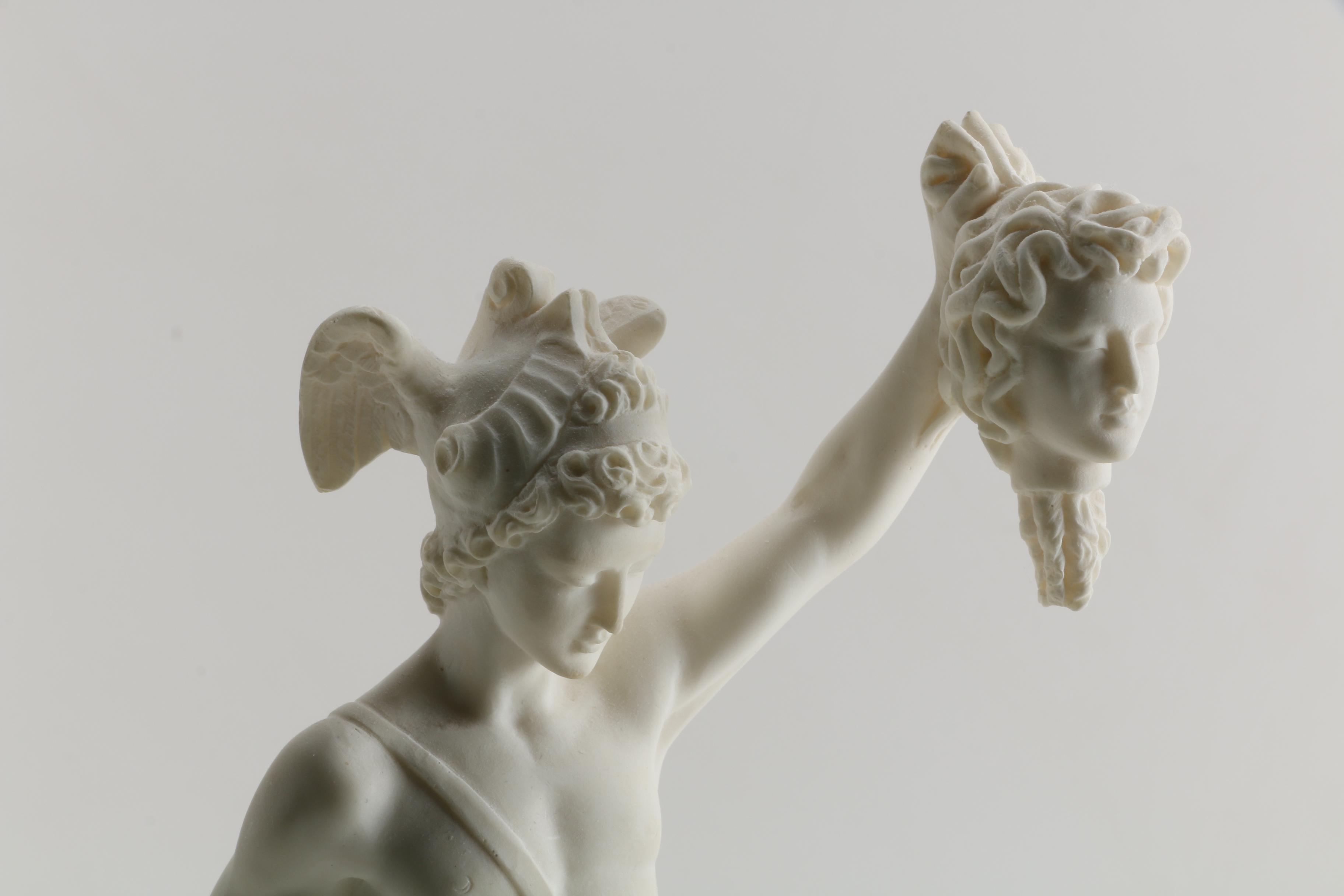 Santini David and Goliath Italian Porcelain Sculpture