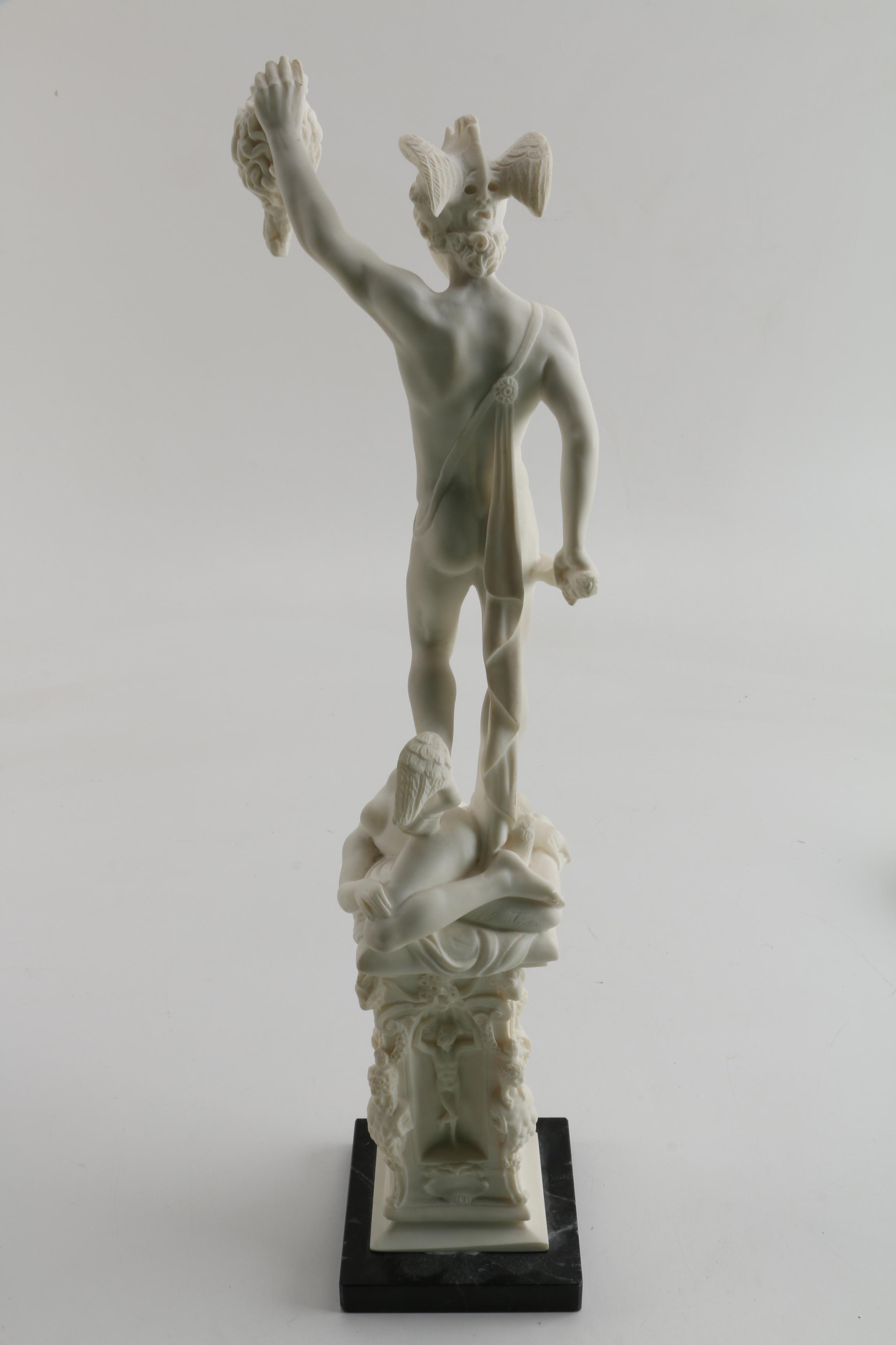 Santini David and Goliath Italian Porcelain Sculpture