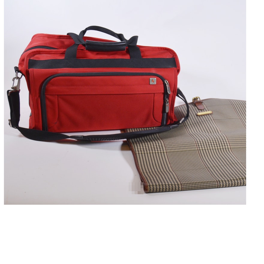 Swiss Army Duffel Bag and Ralph Lauren Garment Bag
