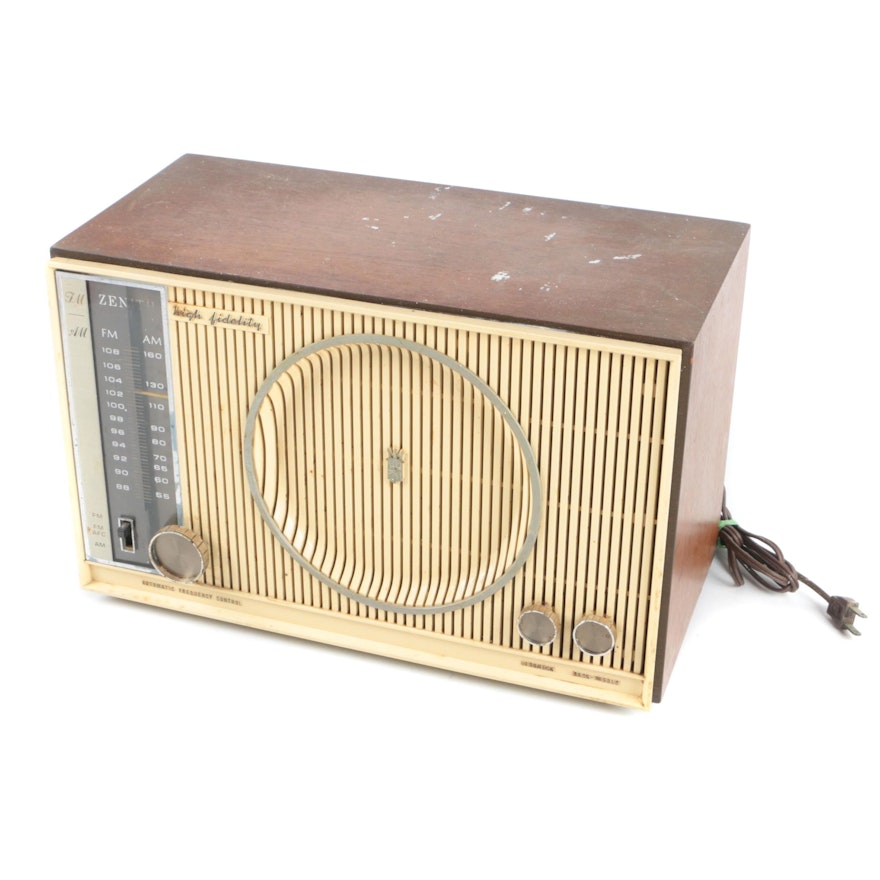 Vintage Zenith High Fidelity Radio