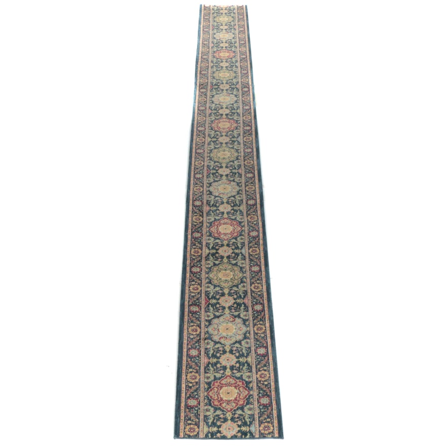 Machine Made Floral Palace Runner