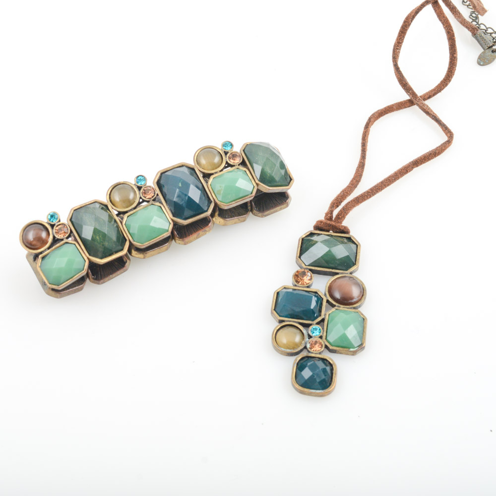 Lia Sophia Necklace and Bracelet