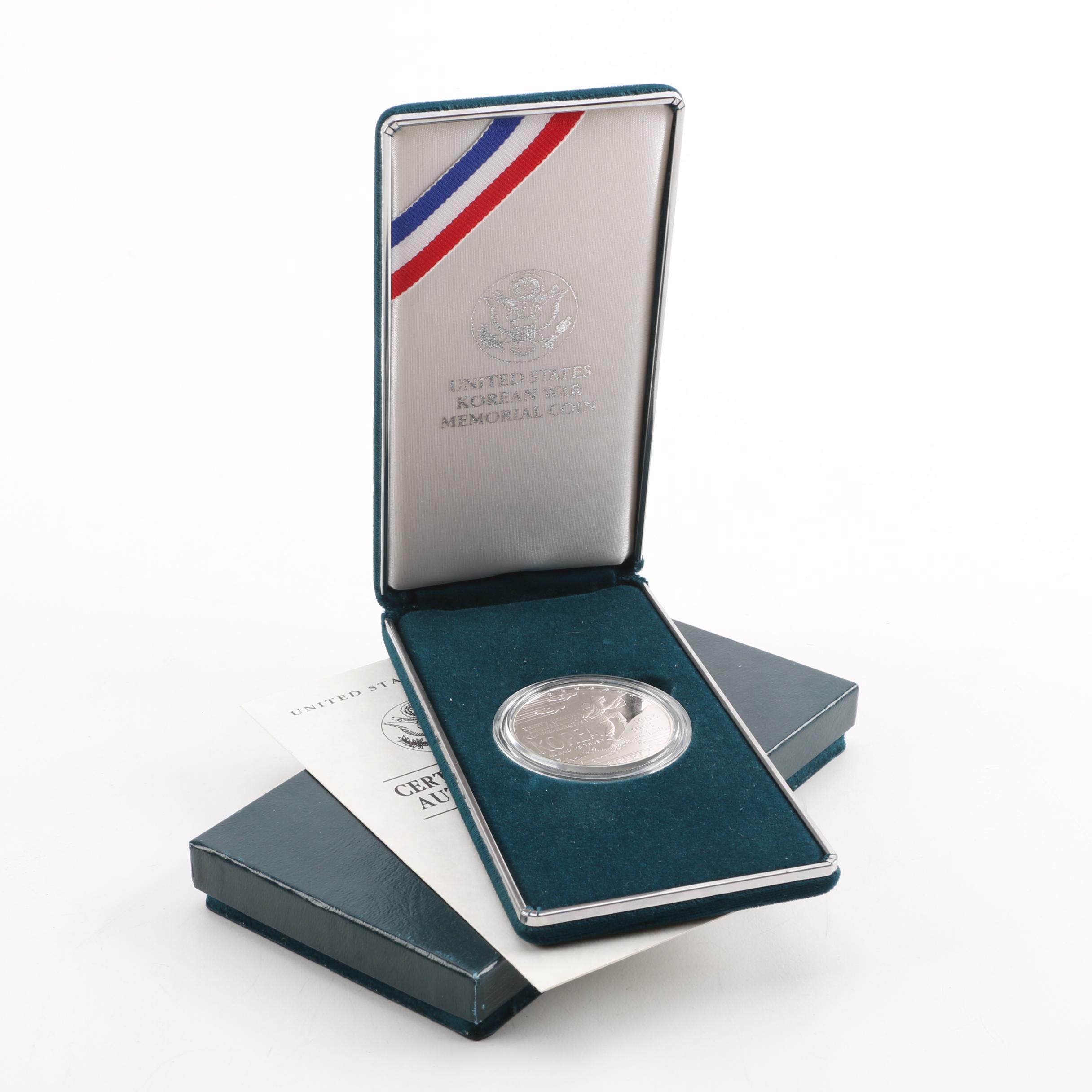 Korean War memorial coin