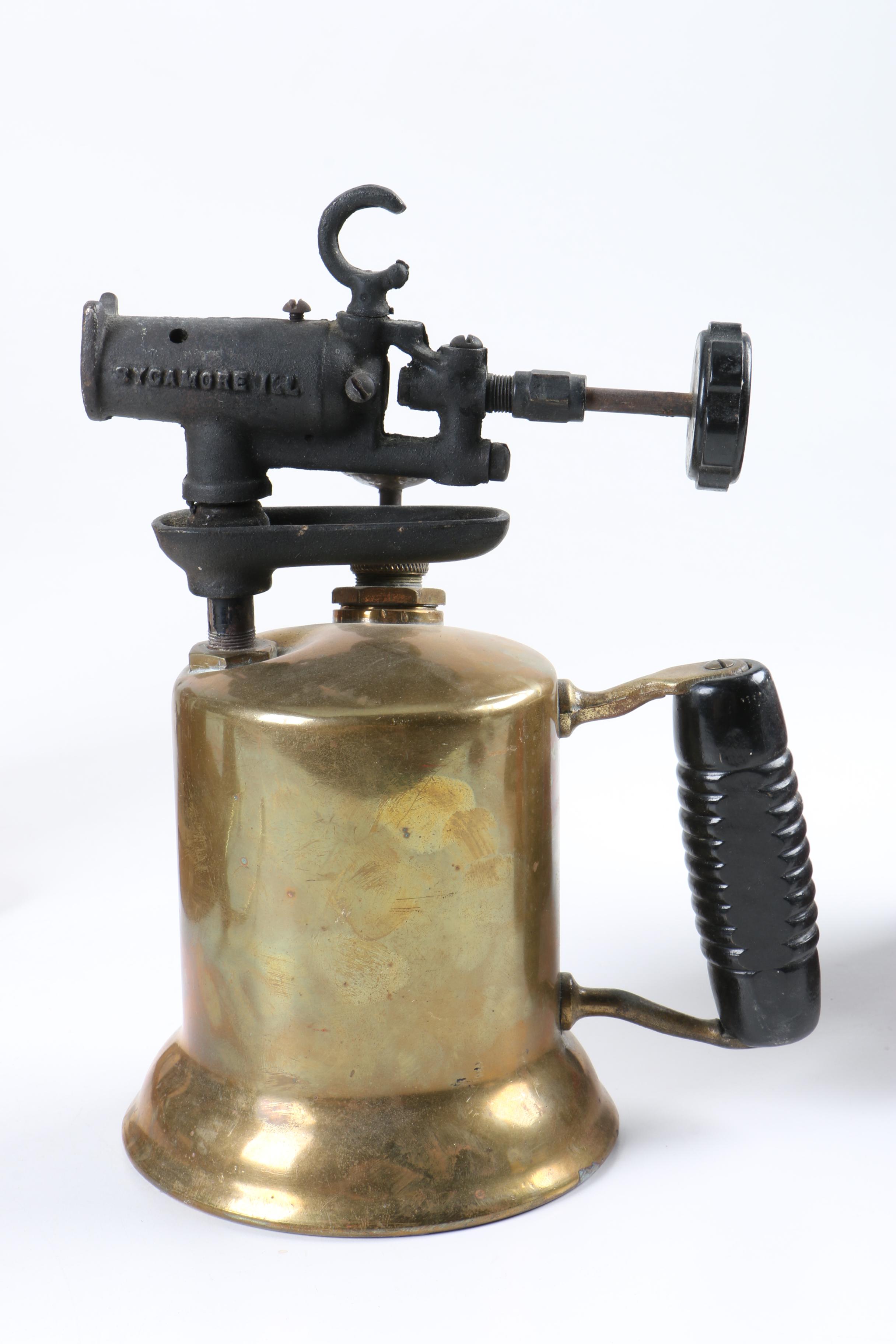 Vintage Beekeeping Smoker Tool and Blow Torch Lamps and Tools