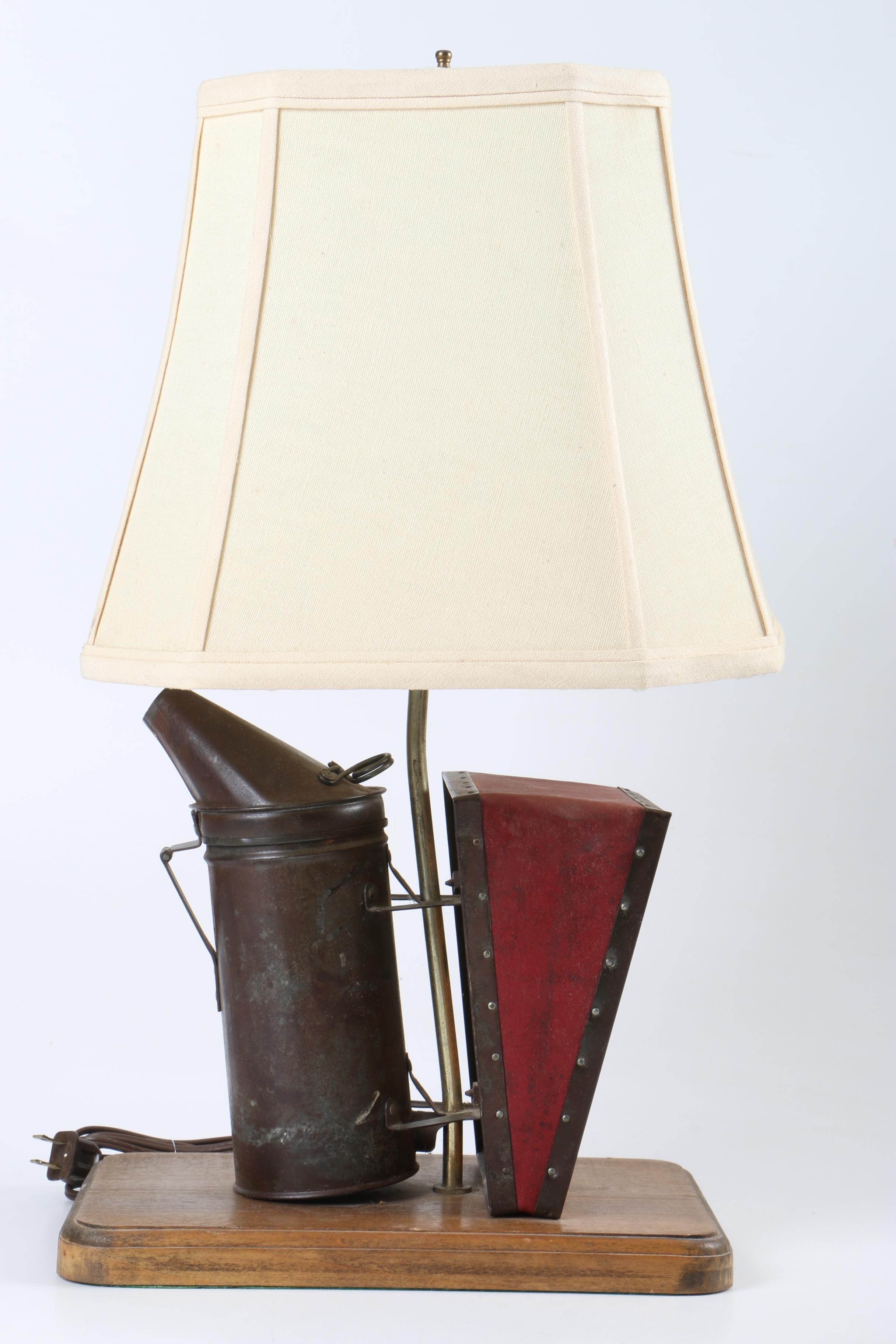 Vintage Beekeeping Smoker Tool and Blow Torch Lamps and Tools