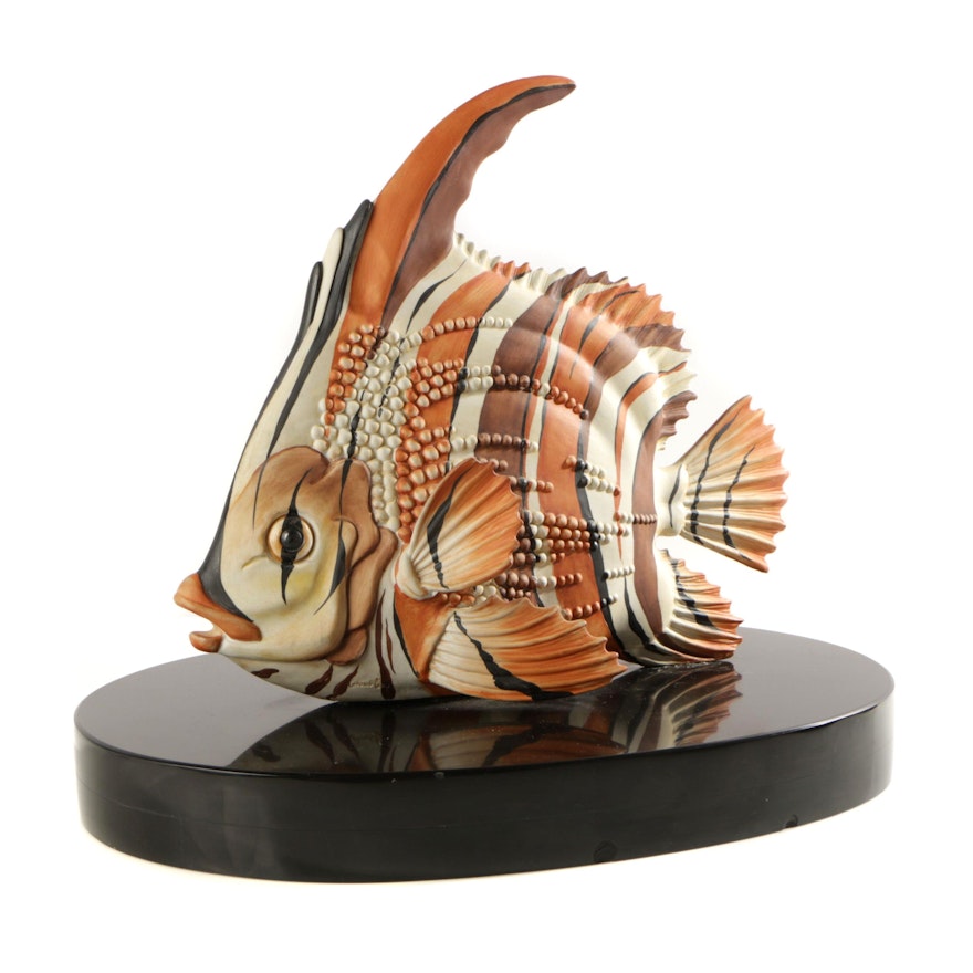 Ceramic Fish Sculpture